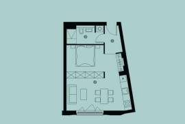 Upscale & central new -build: 2-room Apartment close to Mercedes Benz Area