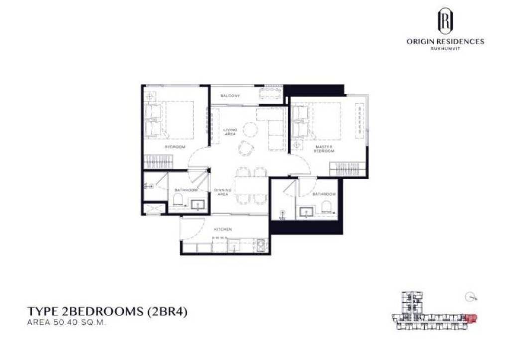 2 Bedrooms Condo in Phra Khanong Bangkok