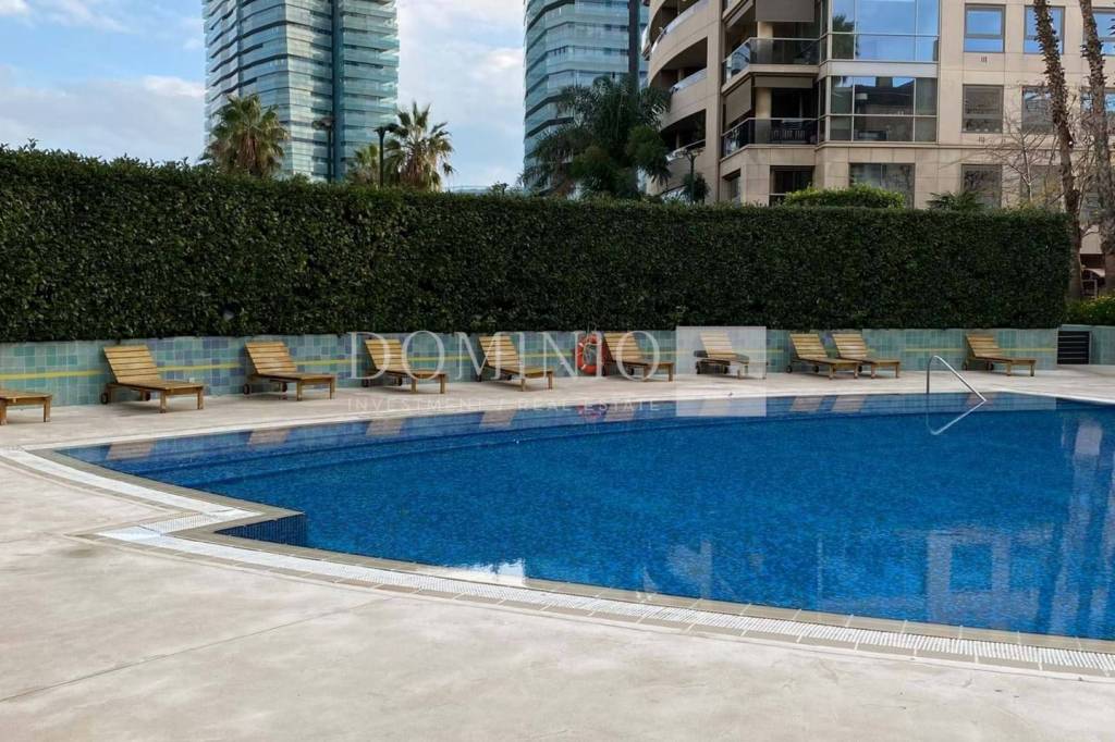 Flat with sea views, swimming pool and parking in Diagonal Mar Long Term Rental AVAILABLE FROM THE END OF MAY!