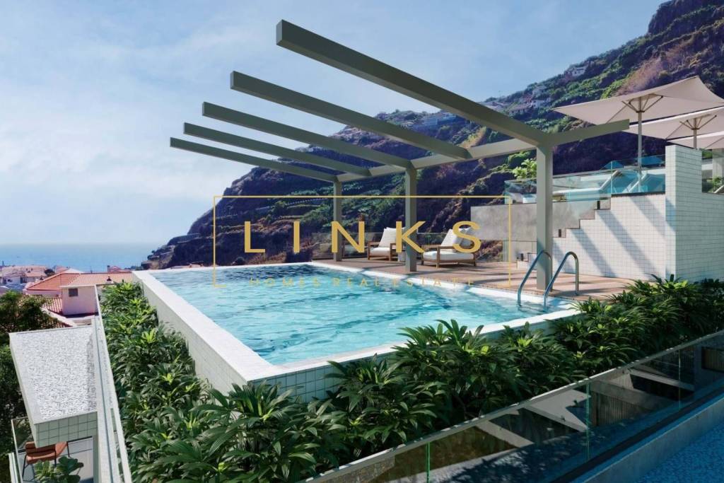 Fully Furnished 3-Bedroom Apartment in Ribeira Brava with Pool and Gym