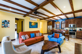 36 Plaza Carlota: Ocean View Las Catalinas Flat with Rooftop Terrace & 2 Bedrooms Near the Beach