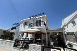 Corner, 3-Bedroom Detached House for Sale in Aradippou, Larnaca