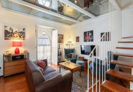 Tavira, stylish T1+1 apartment with terrace and mezzanine