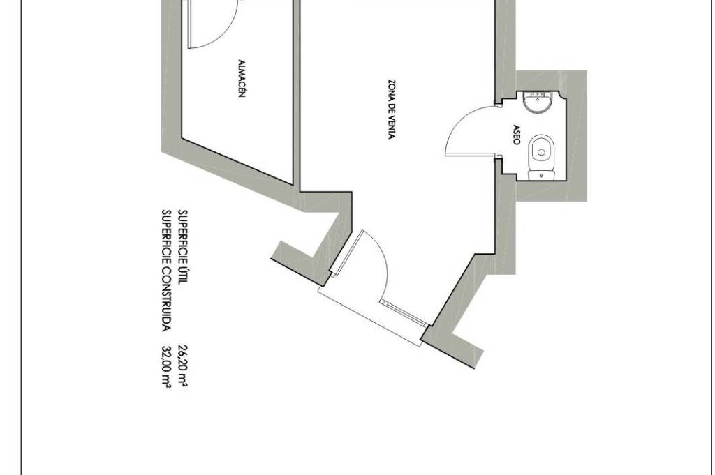 COMMERCIAL PREMISES/OFFICE FOR SALE IN ORDUÑA