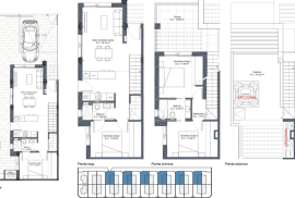 Modern 3-bedroom house with outdoor pool and solarium