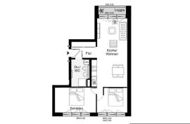 Brand-new 2/3-room apartment with spacious balcony next to Schonhauser Allee