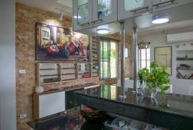 Sea view Three Bedroom + Office Pool Villa on the hill overlooking Chalong Bay