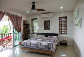 Sea view Three Bedroom + Office Pool Villa on the hill overlooking Chalong Bay