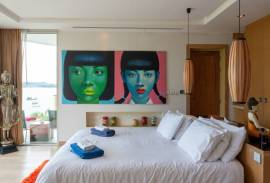 Beachfront Two Bedroom Penthouse directly on Bangtao beach with panoramic sea views