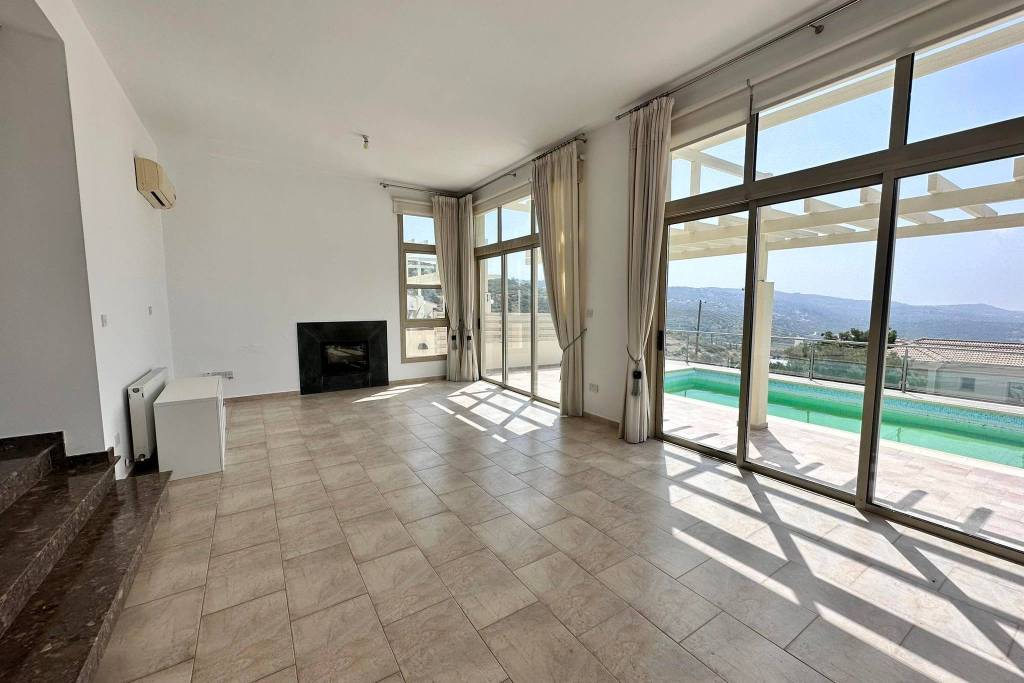 3 Bedroom Unfurnished Villa With Sea Views - Tala, Paphos