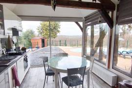 Property with gite, swimming pool, 11ha of land with etang