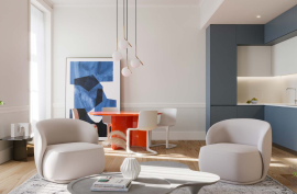 Investment opportunity in Lisbon iconic square, with estimated occupancy rate up to 95%.