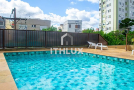 Apartment, for sale, FURNISHED, 73m2, 3 bedrooms, 1 suite, washed, semi-furnished, 1 vacancy, shopping, lower city, poa/rs