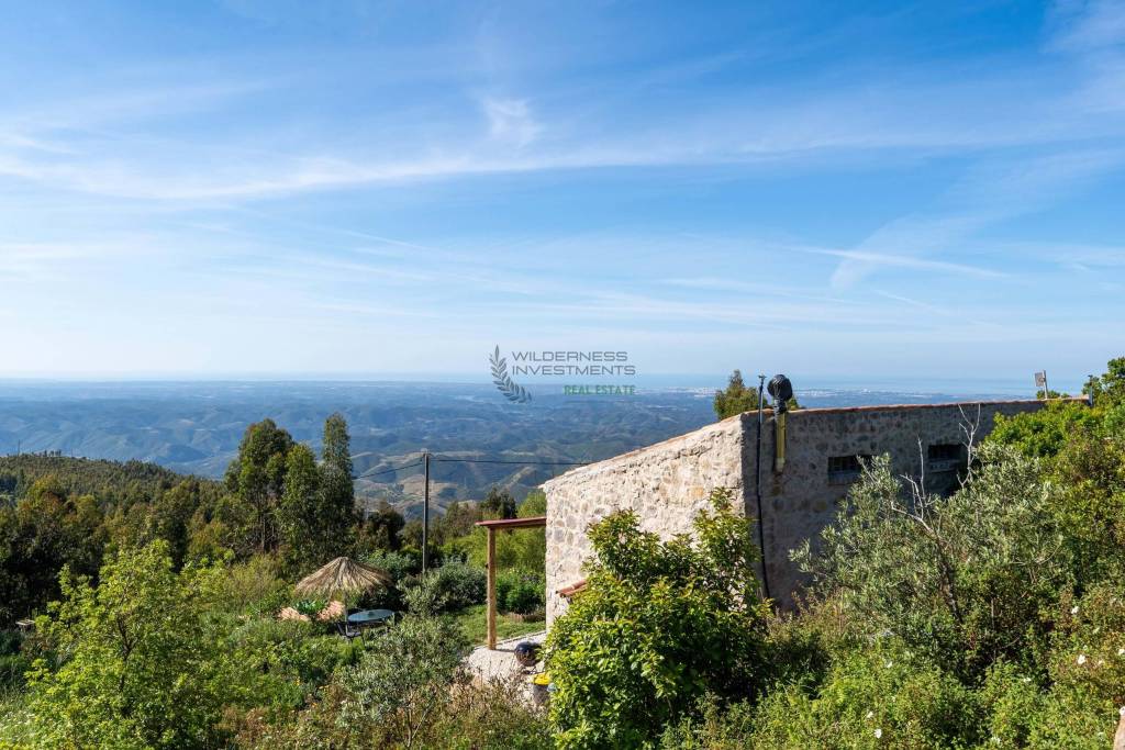Off-Grid Stone Home with Sea View + Ruins to Rebuild | Monchique, Algarve