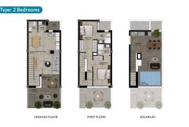 Moderne herenhuizen in Dolores met gemeenschappelijk zwembad