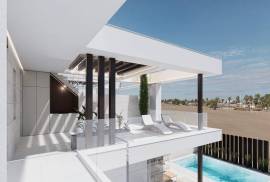 Moderne villa&#39;s dichtbij het strand en de golf in Los Alcázares, Costa Cálida