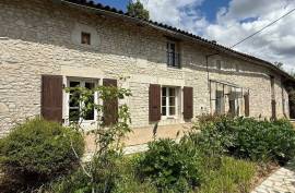 3 Bedroom Stone House For Sale Near Ruffec 16700. - €99,950