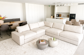 Carvoeiro – Fully furnished and decorated 3-bedroom apartment with frontal sea views and large terraces