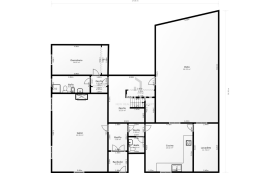 Manor house with garage for 3 cars, patio, terraces and multiple suites for sale in Don Benito
