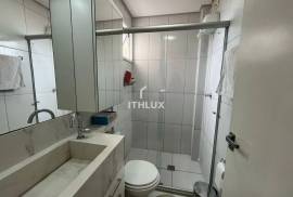 Charming furnished apartment, 42m², for sale, 1 bedroom, large living room, social bathroom, 1 covered parking space garage, Santana, POA/RS