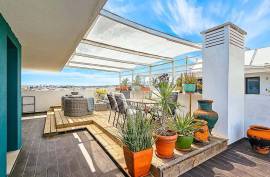 Tavira centre 2 bed penthouse apartment with private 91 m2 rooftop terrace
