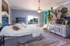 Detached, energy efficient 4 bed sea view villa with pool & garden near Ria Formosa