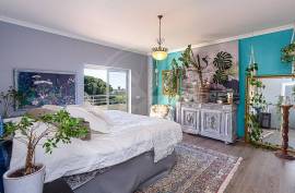 Detached, energy efficient 4 bed sea view villa with pool & garden near Ria Formosa