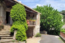 Charming Stone Village House With A Terrace And Gardens - Great Potential, Idyllic Setting.