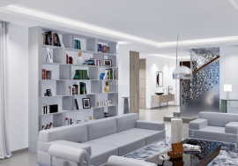 Luxury 5 bedroom villa with pool and sea view for construction located on Porto de Mós Beach in Lagos