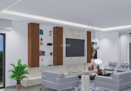 Luxury 5 bedroom villa with pool and sea view for construction located on Porto de Mós Beach in Lagos