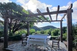 Unique Magnificent Stone Farmhouse With 300 M2 Of Living Space, 5 Bedrooms And Outbuilding On 1.5 Hectares Of Land In The Heart Of The Garrigue With Panoramic Views. Unique Magnificent Stone Farmhouse With 300 M2 Of Living Space, 5 Bedrooms And Outbuilding On 1.5 Hectares Of Land In The Heart Of The Garrigue With Panoramic Views.