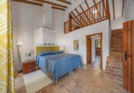 Beautifully Restored Traditional Portuguese Home with Heated Pool near Santa Barbara de Nexe