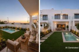 Modern New Villa with Sea Views in Fuseta