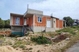 ISLAND OF PAG, LUN - detached house under construction in a great location