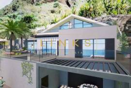 Excellent 4-bedr. villa under construction with pool and sea view - Paul do Mar