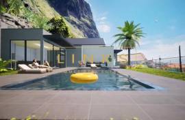 Excellent 4-bedr. villa under construction with pool and sea view - Paul do Mar