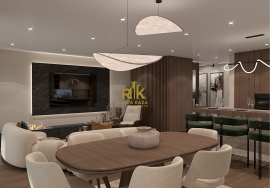 3+1 bedroom penthouse with stunning city and sea views