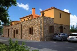 Three Unfinished Stone Houses For Sale in Likotinara Crete