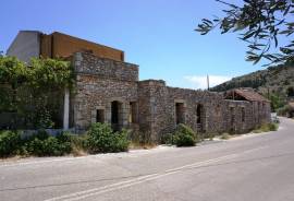 Three Unfinished Stone Houses For Sale in Likotinara Crete