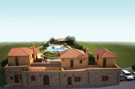 Three Unfinished Stone Houses For Sale in Likotinara Crete