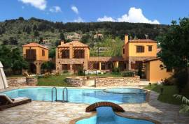 Three Unfinished Stone Houses For Sale in Likotinara Crete