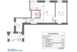 Apartment in Riga city for sale 137.000€