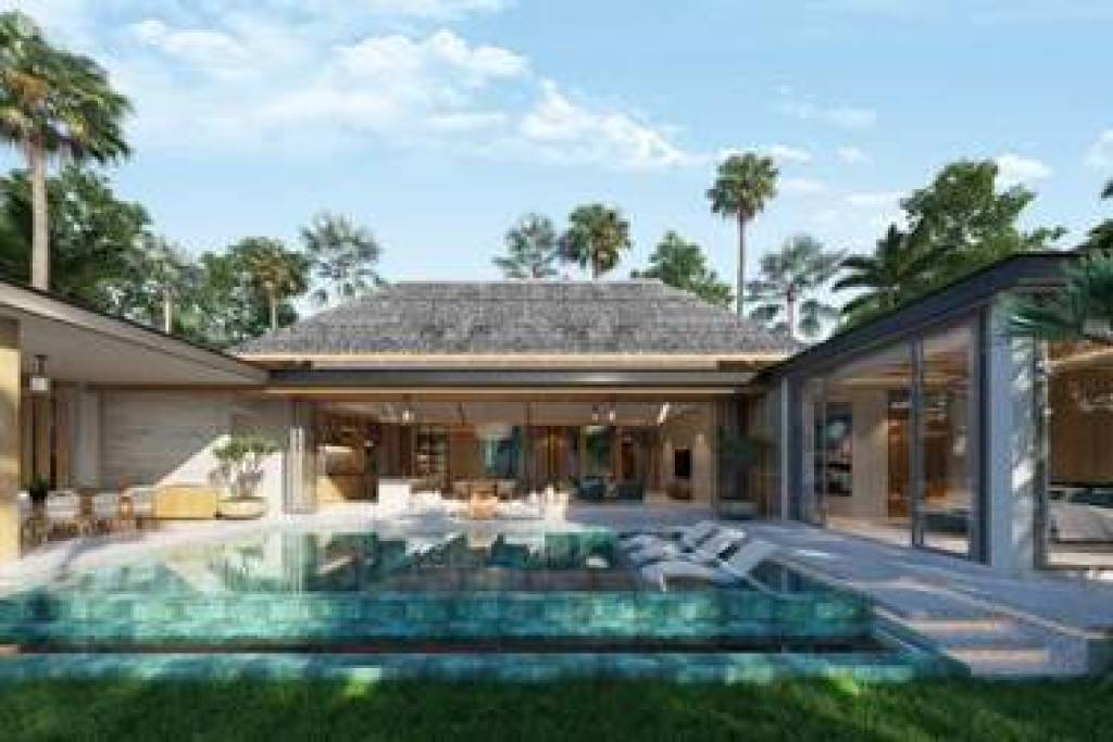 Modern tropical villa with pool in Bang Tao, Phuket