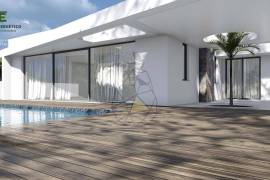 Land with project in preparation - Single storey house T3+1 with swimming pool