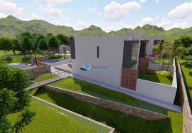 3+1 bedroom villa under construction with swimming pool and garage located in Ferreiras