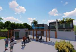 3+1 bedroom villa under construction with swimming pool and garage located in Ferreiras