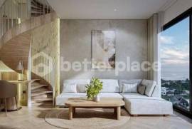 Bali Luxury Real Estate: Modern 1-Bedroom Apartment in Canggu for Sale – Enjoy Rooftop with Ocean Views, Tranquil Living, and Investment Potential