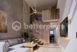 Exclusive Bali Living: Fully Furnished 1-Bed Loft Apartment in Canggu with Stunning Garden Views and Beach Access