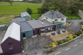 Flanagans Bar and restaurant for sale with adjoining 4 bedroom house in Brickeens County Mayo