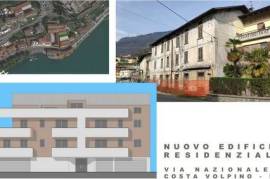 Commercial Building For Sale in front of Lake Iseo Lovere Italy